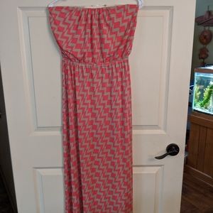 Trixxi Strapless Maxi Dress Strapless